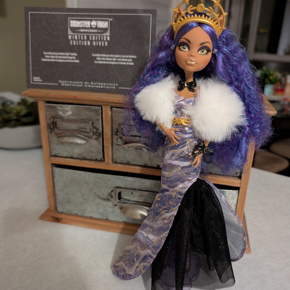 Monster High Howliday Winter Edition Doll, Clawdeen Wolf